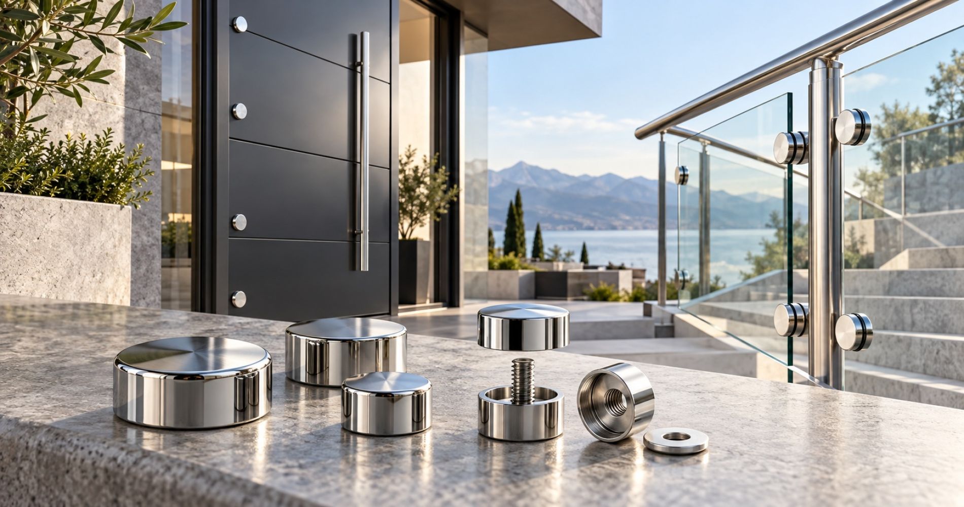 Dış Mekan Metal Vida Kapakları